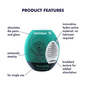 Satisfyer Masturbator Egg Single (Naughty)