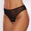 Blushing High Waisted Sheer Mesh Panty