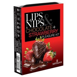 Lips & Nips Chocolate And Strawberry Pleasure kit