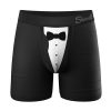 Black Tuxedo Ball Hammock Boxer Brief